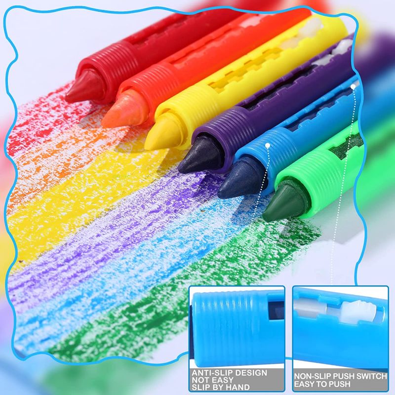 Hvad er forskellen mellem plastiske farveblyanter og farveblyanter?